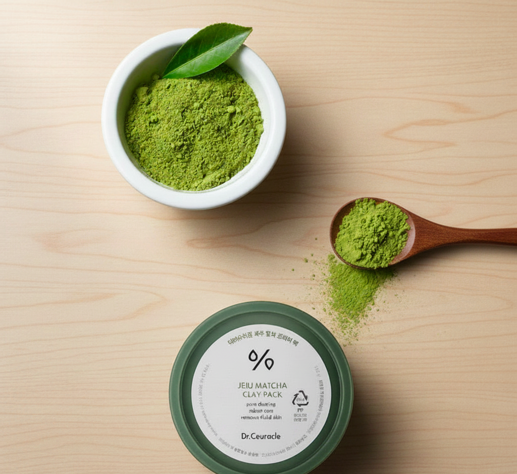 Dr.Ceuracle - Jeju Matcha Clay Pack Yeşil Çaylı Arındırıcı Kil Maskesi 115gr