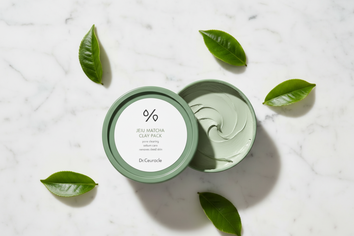 Dr.Ceuracle - Jeju Matcha Clay Pack Yeşil Çaylı Arındırıcı Kil Maskesi 115gr