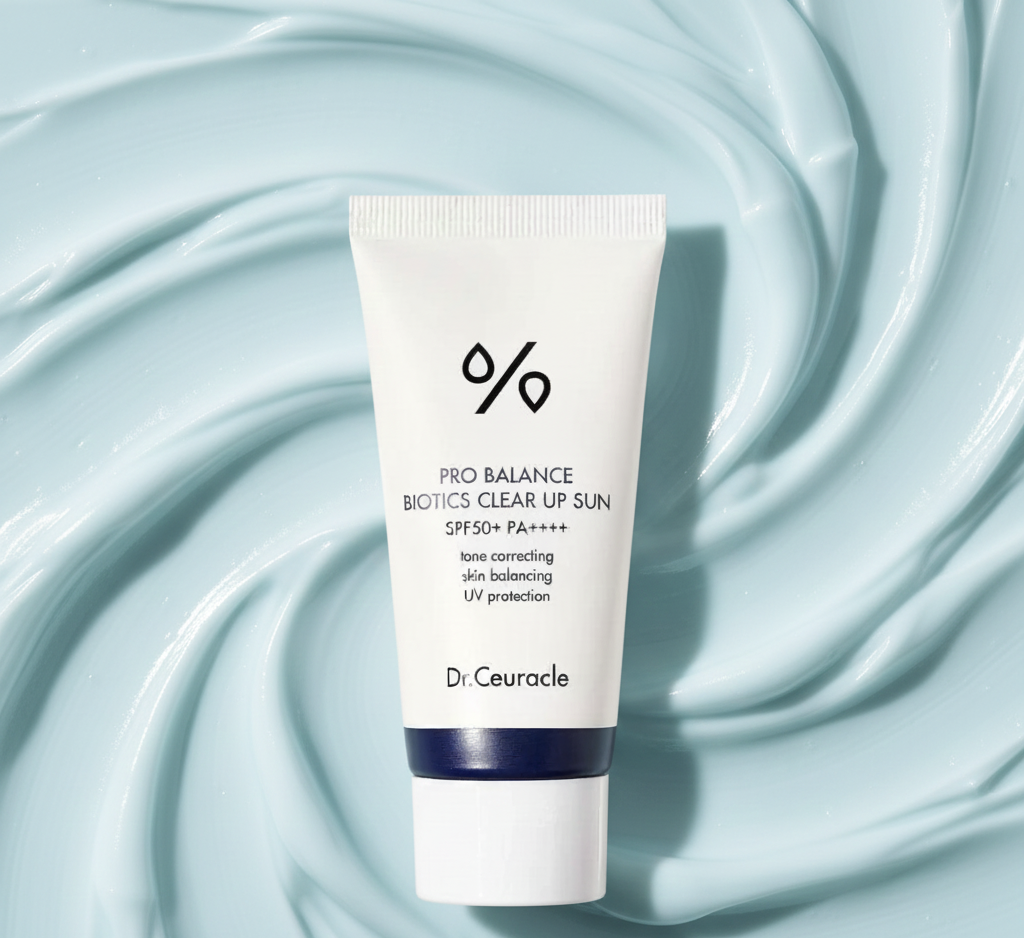 Dr.Ceuracle - Pro Balance Biotics Clear Up Sun SPF50+ PA++++ Hibrit Filtreli Kefirli UV Koruyucu Krem