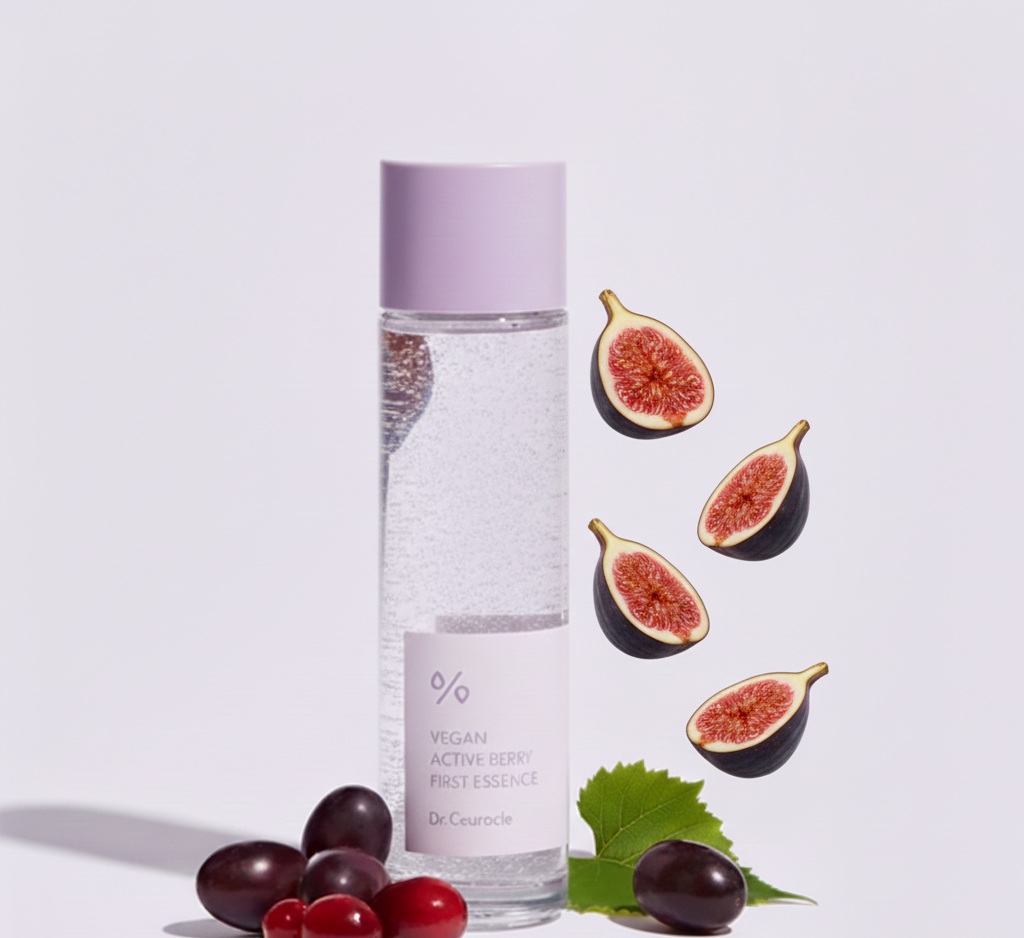 Dr.Ceuracle - Vegan Active Berry First Essence Nem ve Hidrasyon Arttıran Canlandırıcı Resveratrollü Öz 150ml