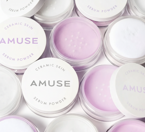 Amuse - Ceramic Skin Sebum Powder (Aşırı Sebum Giderici Porselen Görünüm Veren Pudra)