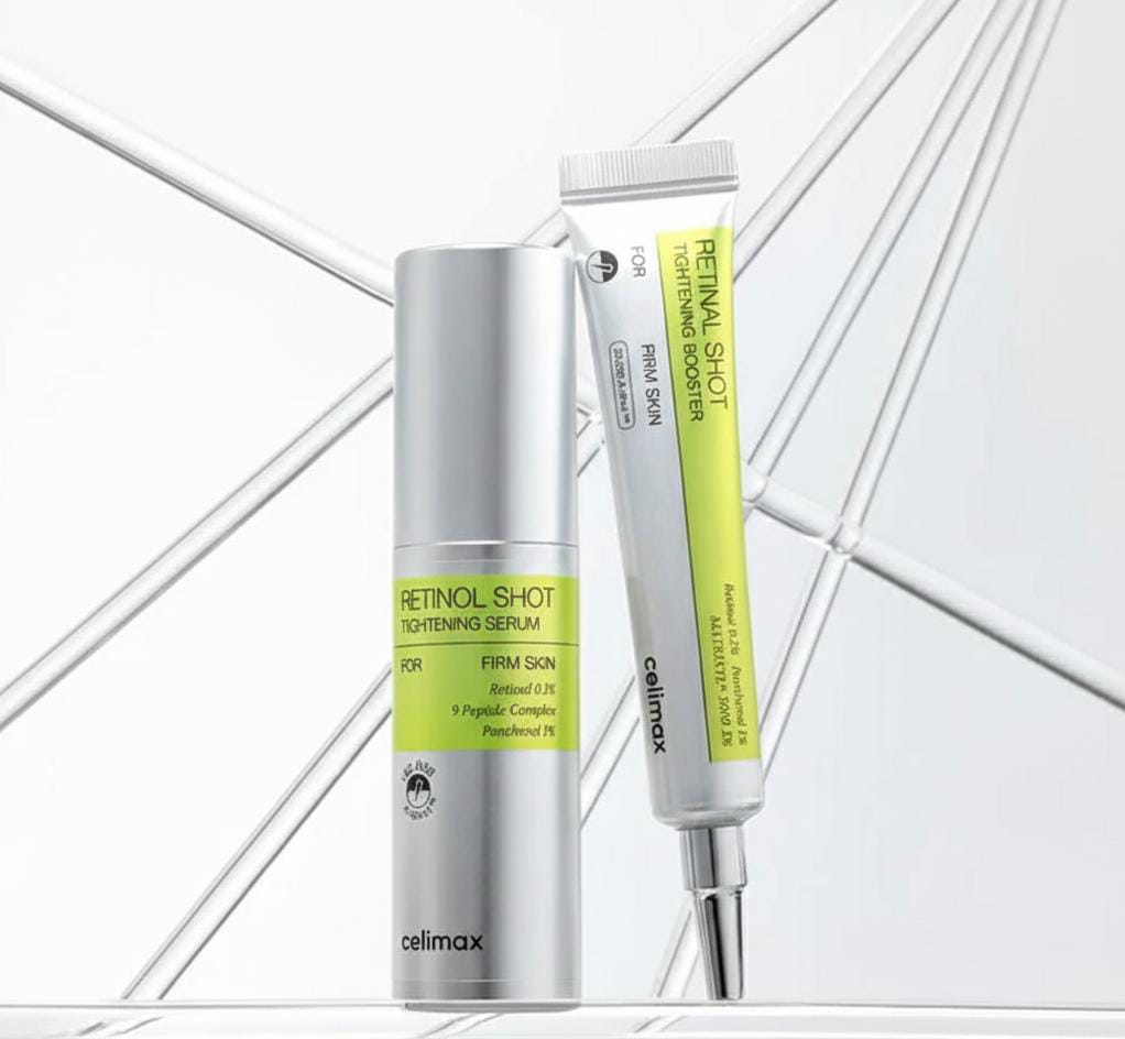 Celimax 2'li Set Retinal Shot Tightening Booster 15 ml / Retinol Shot TIGHTENING SERUM 30ML
